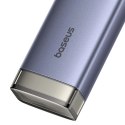 Hub USB-A/USB-C Baseus UltraJoy Series 4xUSB-A 3.1 1xUSB-C 5V - szary