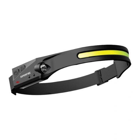 Latarka czołowa SUPERFIRE HL65 430LM USB-C