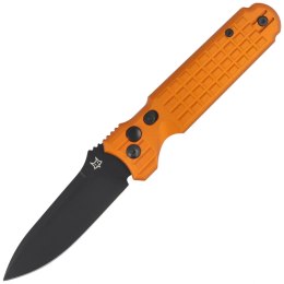 Nóż automatyczny Fox Predator II 2F Full Auto Orange Aluminium, Black Idroglider Hybrid Cryo (FX-448 AL O)