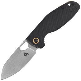Nóż składany BlackFox Puffy Black G10, Stonewashed 10Cr15CoMov (BF-786 G10B)