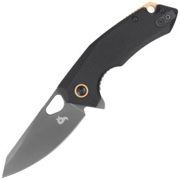 Nóż składany BlackFox The Corner Black G10, Grey Titanium 10Cr15CoMov (BF-787 G10B)