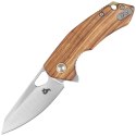 Nóż składany BlackFox The Corner Ziricote Wood, Satin 10Cr15CoMov (BF-787 ZW)
