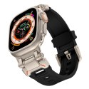 Pasek Tech-Protect Delta Pro na Apple Watch 42 / 44 / 45 / 49 mm - czarno-tytanowy