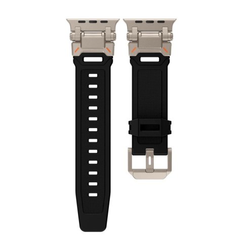 Pasek Tech-Protect Delta Pro na Apple Watch 42 / 44 / 45 / 49 mm - czarno-tytanowy
