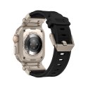 Pasek Tech-Protect Delta Pro na Apple Watch 42 / 44 / 45 / 49 mm - czarno-tytanowy