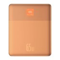 Powerbank Baseus Blade2 12000mAh 65W z wyświetlaczem cyfrowym (z białym kablem Baseus Mini White Series USB-C - USB-C 100W (20V/