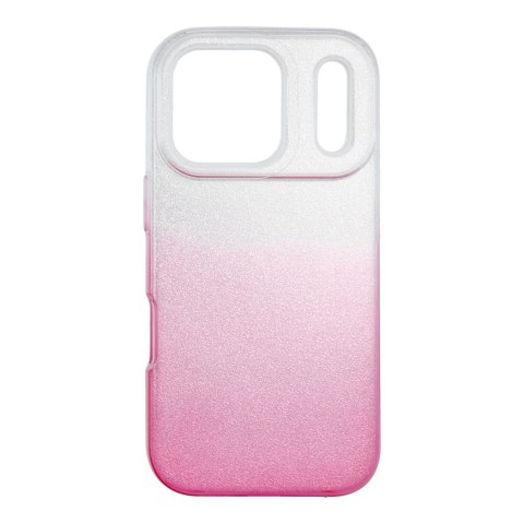 Etui na iPhone 18 Pro / 17 Pro Shining transparentne różowe