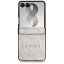 Guess nakładka HC Magnetic 4G PU CLASSIC do Samsung Galaxy Z Flip 8 różowa