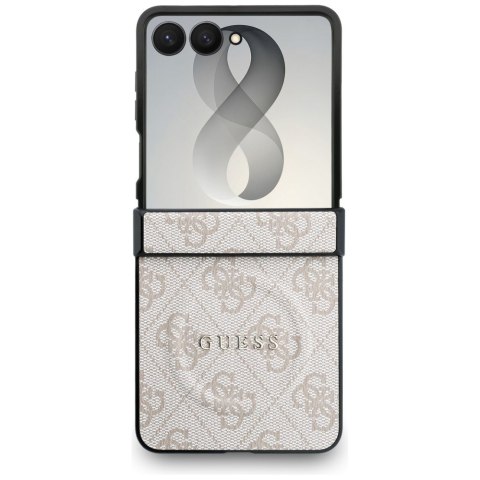 Guess nakładka HC Magnetic 4G PU CLASSIC do Samsung Galaxy Z Flip 8 różowa