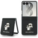 Karl Lagerfeld nakładka HC Saffiano KC PIN do Samsung Galaxy Z Flip 8 czarna