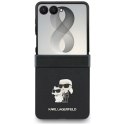 Karl Lagerfeld nakładka HC Saffiano KC PIN do Samsung Galaxy Z Flip 8 czarna