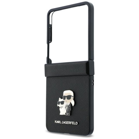 Karl Lagerfeld nakładka HC Saffiano KC PIN do Samsung Galaxy Z Flip 8 czarna