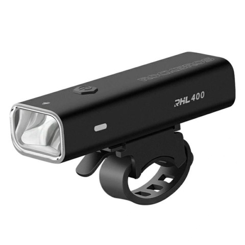 Lampka rowerowa Rockbros RHL400 przednia 400 lm USB-C - czarna