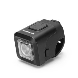 Lampka rowerowa Rockbros SKL01 przednia 450 lm z dzwonkiem rowerowym 120 dB USB-C - czarna
