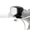 Lampka rowerowa Rockbros SKL01 przednia 450 lm z dzwonkiem rowerowym 120 dB USB-C - czarna