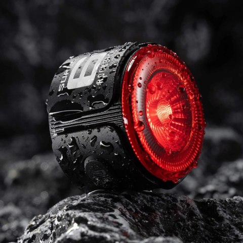 Lampka tylna Rockbros RL1F ROAD TO SKY inteligentna - czarna