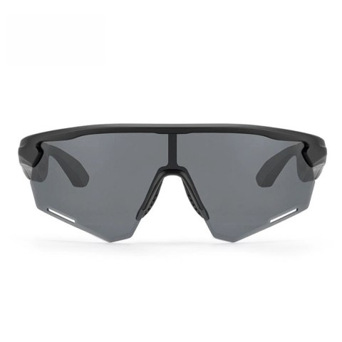 Okulary rowerowe Rockbros SP-251 z zestawem audio Bluetooth polaryzacyjne - czarne