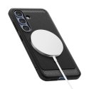 Spigen nakładka Rugged Armor Mag Magsafe do Samsung Galaxy S25 matowa czarna