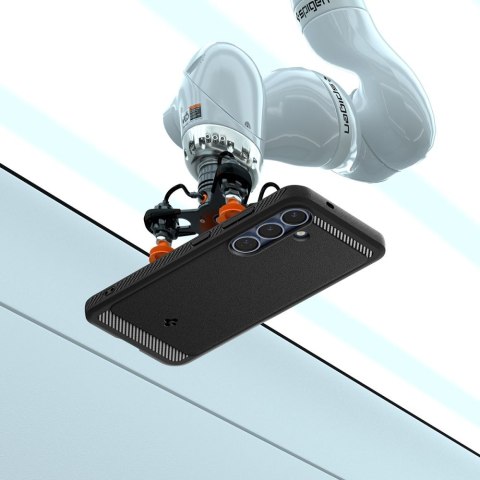 Spigen nakładka Rugged Armor Mag Magsafe do Samsung Galaxy S25 matowa czarna