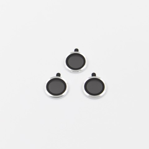Zestaw szkieł na aparat do iPhone 18 Pro srebrny