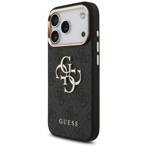 Etui Guess 4G Big 4G Classic Logo na iPhone 17 Pro / 18 Pro - czarno-złote