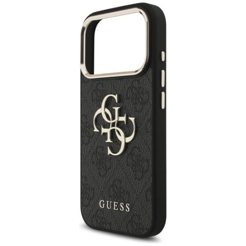 Etui Guess 4G Big 4G Classic Logo na iPhone 17 Pro / 18 Pro - czarno-złote