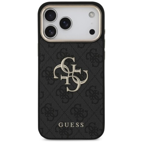 Etui Guess 4G Big 4G Classic Logo na iPhone 17 Pro Max / 18 Pro Max - czarno-złote