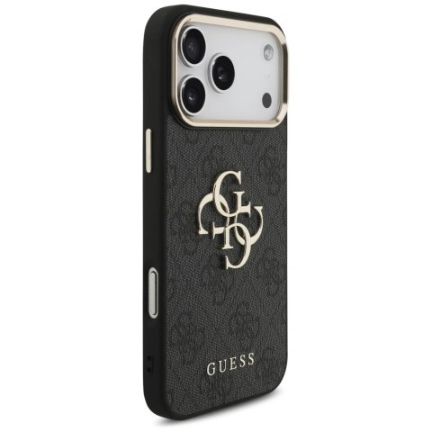 Etui Guess 4G Big 4G Classic Logo na iPhone 17 Pro Max / 18 Pro Max - czarno-złote