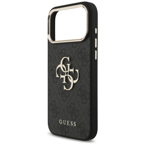 Etui Guess 4G Big 4G Classic Logo na iPhone 17 Pro Max / 18 Pro Max - czarno-złote