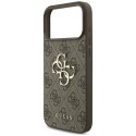 Etui Guess 4G Big Logo na iPhone 17 Pro / 18 Pro - brązowe