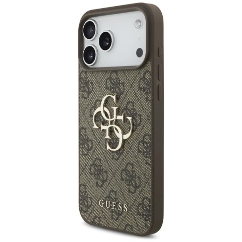 Etui Guess 4G Big Logo na iPhone 17 Pro Max / 18 Pro Max - brązowe