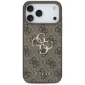 Etui Guess 4G Big Logo na iPhone 17 Pro Max / 18 Pro Max - brązowe
