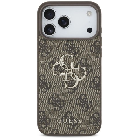 Etui Guess 4G Big Logo na iPhone 17 Pro Max / 18 Pro Max - brązowe