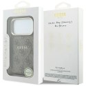 Etui Guess Embossed 4G Classic MagSafe na iPhone 17 Pro / 18 Pro - brązowe