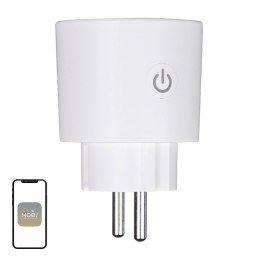 Inteligentne gniazdko MOES MWP-EU16M-WH-MS