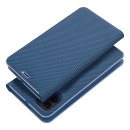 Kabura LUNA Book Carbon do IPHONE 14 Plus niebieski