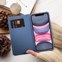 Kabura LUNA Book Carbon do IPHONE 14 Plus niebieski