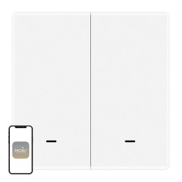 Przełącznik scen MOES ZT-B-EU2 ZigBee 2-przyciskowy