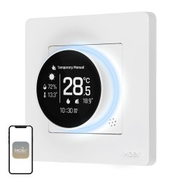 Termostat MOES ZHT-SR-GA ZigBee do ogrzewania wodnego