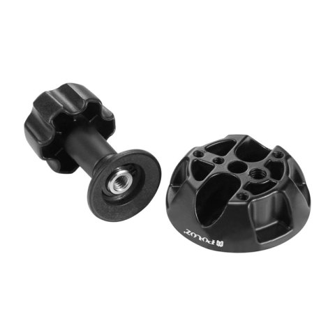 Adapter Puluz Półkula 75 mm Flat to Bowl do głowicy fluidowej