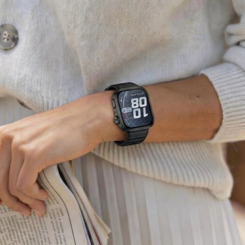 Etui Tech-Protect Defense na Huawei Watch Fit 5 Pro - czarne