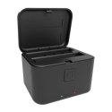Etui ładujące Puluz do Insta360 X5 (czarne)