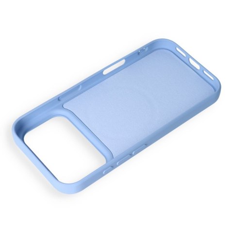 Etui na iPhone 18 Pro Max / 17 Pro Max Silicone Mag Cover zgodne z MagSafe (big hole) jasnoniebieskie