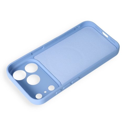 Etui na iPhone 18 Pro Max / 17 Pro Max Silicone Mag Cover zgodne z MagSafe (camera protection) jasnoniebieskie