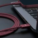 Forever kabel Vibe USB-C - USB-C 1,0 m 60W burgund