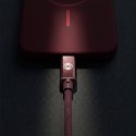 Forever kabel Vibe USB-C - USB-C 1,0 m 60W burgund