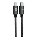 Forever kabel Vibe USB-C - USB-C 1,0 m 60W ciemny szary