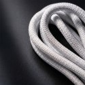 Forever kabel Vibe USB-C - USB-C 1,0 m 60W srebrny