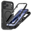 Etui Tech-Protect Defense MagSafe na iPhone 17 Pro / 18 Pro - czarne matowe