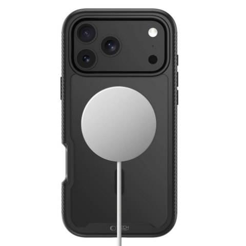 Etui Tech-Protect Defense MagSafe na iPhone 17 Pro Max / 18 Pro Max - czarne matowe